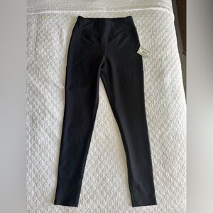 High-Waist Black Leggings